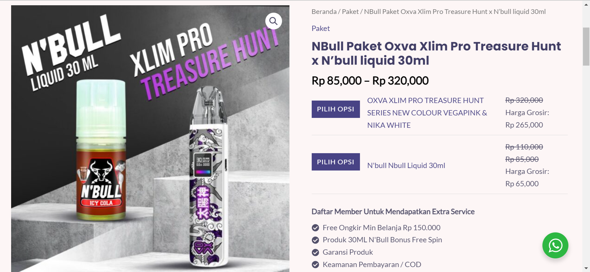 Paket Oxva Xlim Pro Treasure Hunt